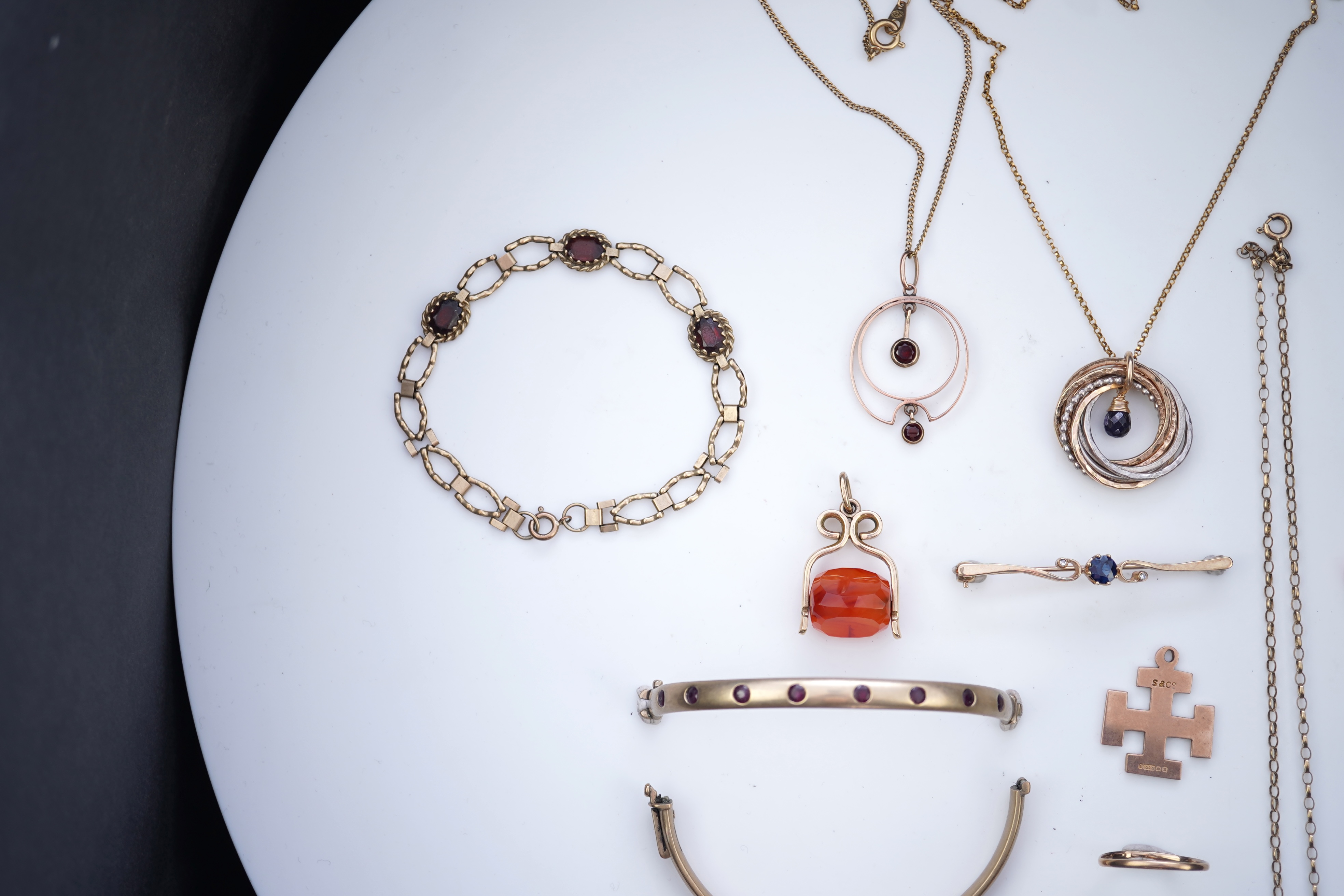 A collection of jewels